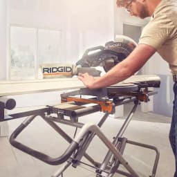 RIDGID Universal Mobile Miter Saw Stand with Mounting Braces and Large Wheels thumbnail 11