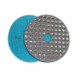 Monster 4 in. 5-Step Dry Diamond Polishing Pads Set, 5-Piece Velcro Attachment thumbnail 3