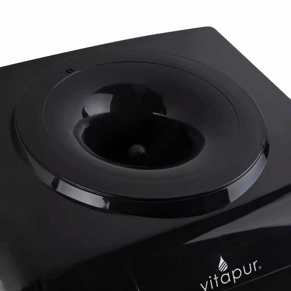Vitapur Countertop Water Cooler Dispenser, Cold and Room Temperature, 3 or 5 Gallon, Black
