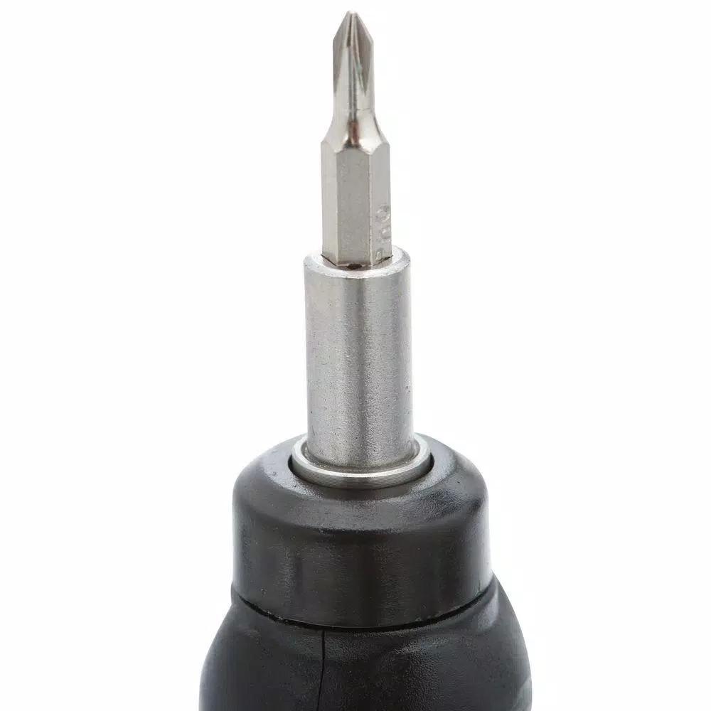 General Tools Ultratech Power Precision Screwdriver, Battery Operated, 100+ RPM with 6 Interchangeable Bits