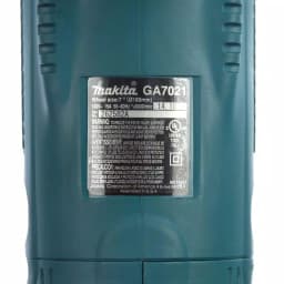 Makita 7 in. Corded Angle Grinder, 15 Amp, 6000 RPM with Grinding Wheel and Side Handle thumbnail 9