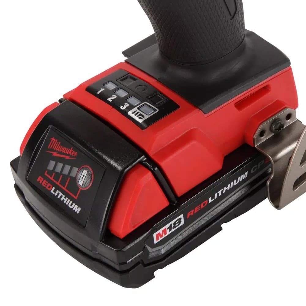 Milwaukee M18 FUEL 1/4 in. Hex Impact Driver Kit with (2) 2.0Ah Batteries, Charger, and Hard Case
