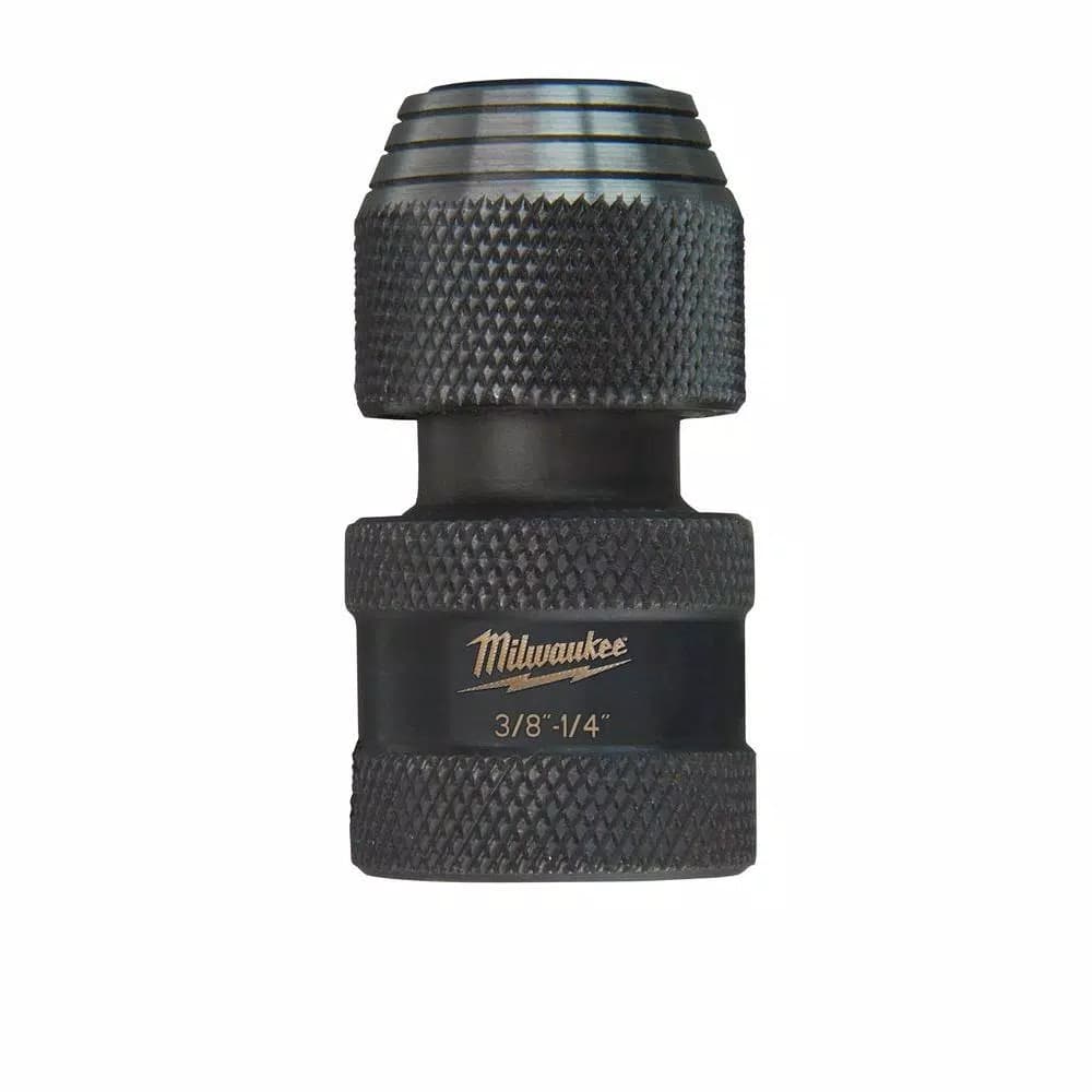Milwaukee SHOCKWAVE 3/8 in. Square to 1/4 in. Hex Impact Adapter