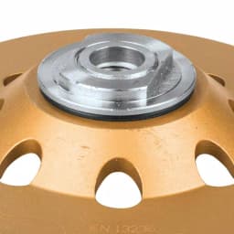 Makita 5 in. Turbo Low-Vibration Diamond Cup Wheel for Angle Grinders thumbnail 2