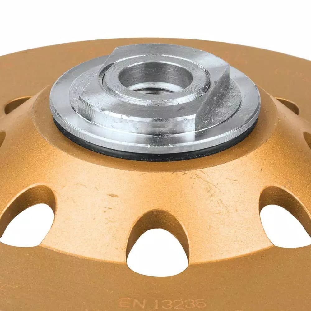 Makita 5 in. Turbo Low-Vibration Diamond Cup Wheel for Angle Grinders