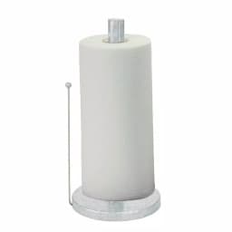 Mind Reader Silver Galvanized Steel Freestanding Paper Towel Holder - Multi-Purpose Countertop Stand thumbnail 2