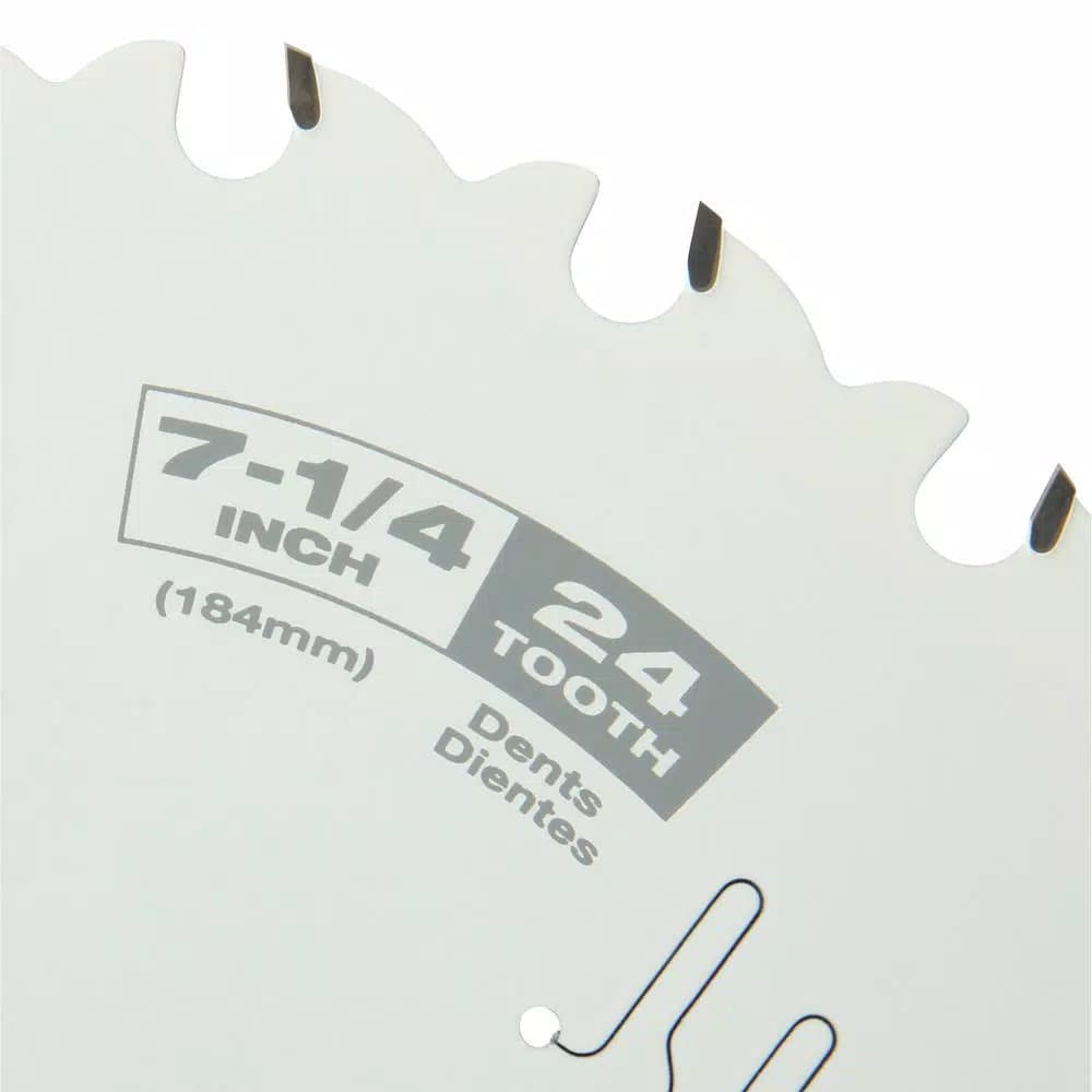 Milwaukee 7-1/4 in. 24-Tooth Framing Circular Saw Blade