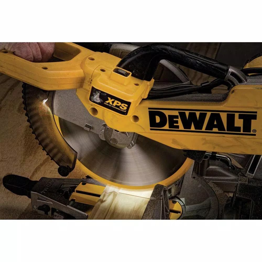 DEWALT 12 in. Double-Bevel Compound Miter Saw with XPS Light, 15 Amp Corded