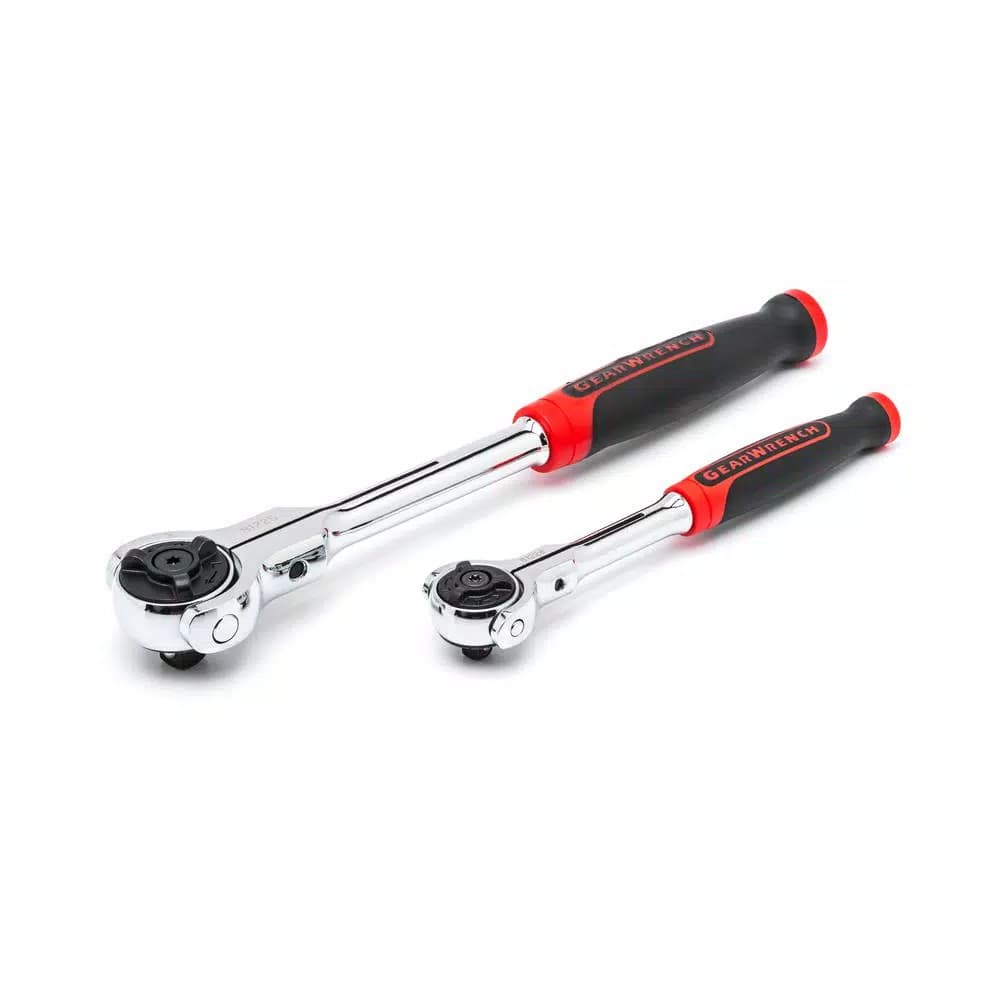 GearWrench 2-Piece Roto-Ratchet Set with Cushion Grip, 1/4 in. and 3/8 in. Drive