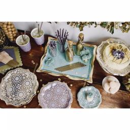 Sugar Plum Party SugarPlum Boho Paper Lunch Napkins, 32-Piece Assorted Colors thumbnail 3