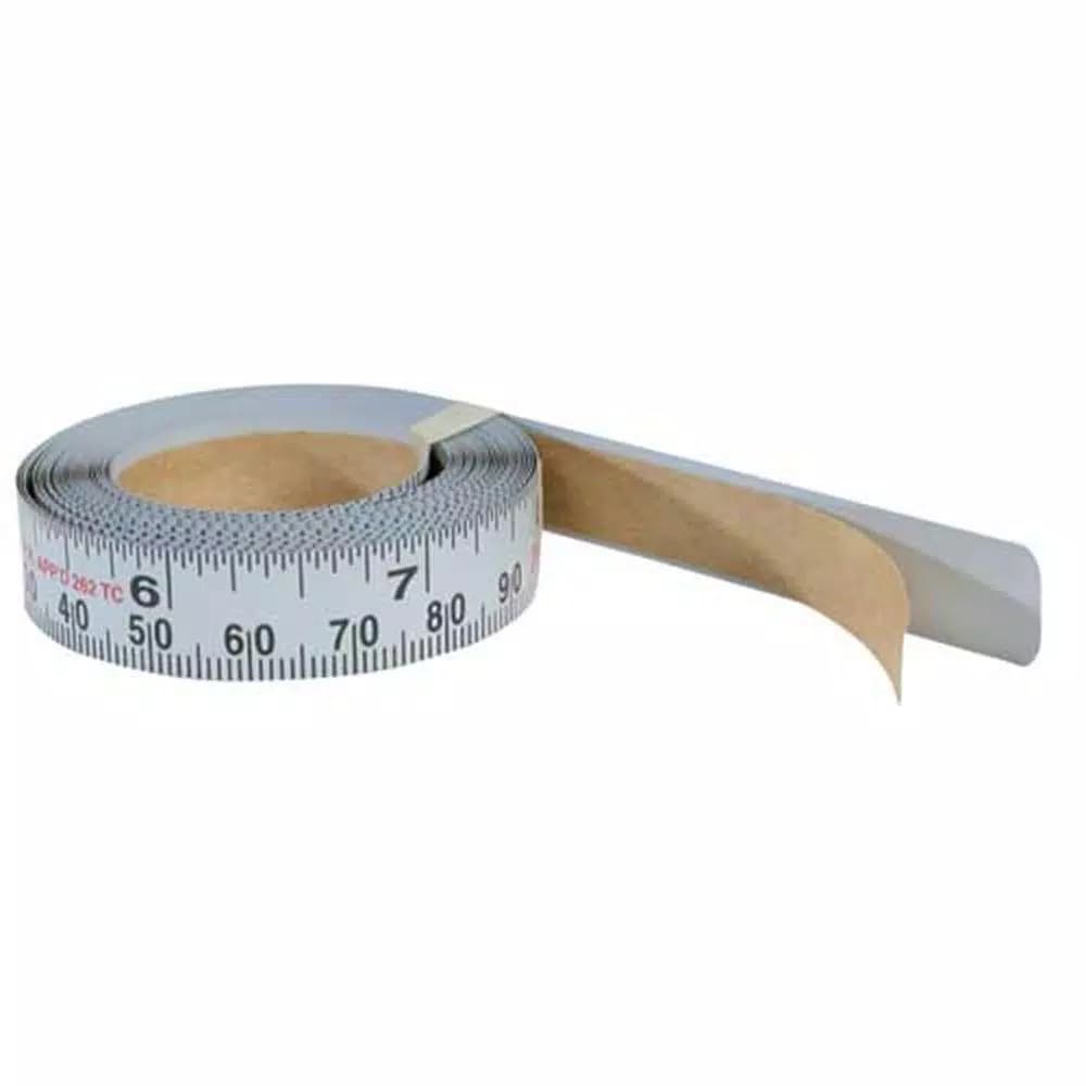 Delta R-Tape 12 ft. Steel Measuring Tape, 1/2 in. Wide, Metric and SAE, Right-Handed for Table Saw Fence Rails