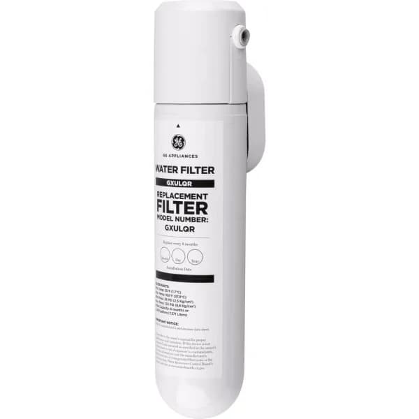 GE Under Sink Water Filtration System, Single Stage Carbon Spun Fiber Filter for Kitchen or Bath