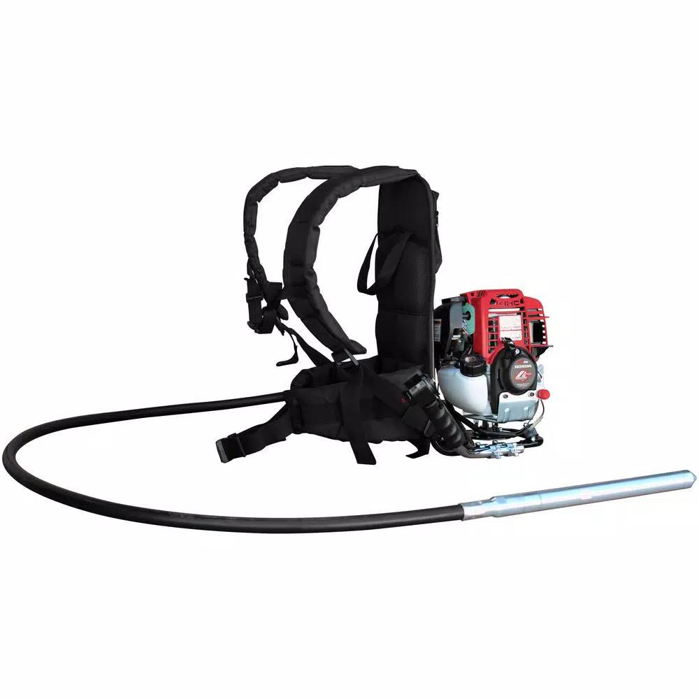 Tomahawk Power Tomahawk 1.6 HP Honda Gas Powered Concrete Vibrator with 10 ft. Flex Shaft Backpack