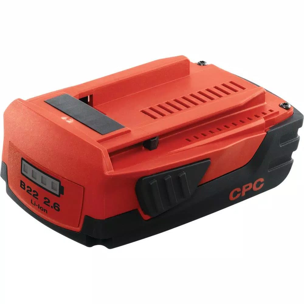 Hilti B22/2.6 CPC 22V 2.6 Ah Compact Lithium-Ion Battery Pack