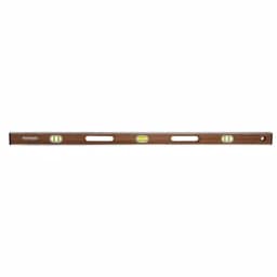 Bon Tool 48 in. Aluminum I-Beam Level with Mahogany Inlay and Hand Holes thumbnail 1