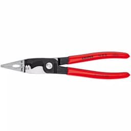 KNIPEX 8 in. Electrical Installation Pliers, 6-in-1 Multifunctional Hand Tool thumbnail 1