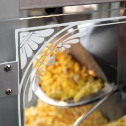 Funtime Palace 16 oz. Stainless Steel Hot Oil Popcorn Popper Machine with Cart thumbnail 2