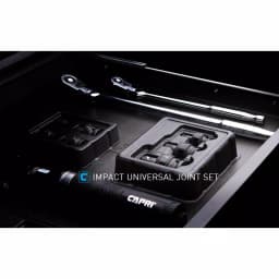 Capri Tools 3-Piece Impact Universal Joint Set, 1/4 in, 3/8 in, 1/2 in Drive thumbnail 5