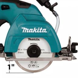 Makita 12V MAX CXT Cordless 3-3/8 in. Tile and Glass Saw, Tool Only thumbnail 4