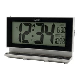 Equity by La Crosse Large 2 in. LCD Digital Alarm Table Clock with Night Vision Technology - Silver thumbnail 3