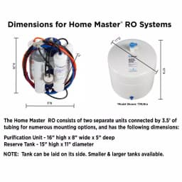 Perfect Water Technologies Home Master Ultra Undersink Reverse Osmosis Water Filtration System with UV Sterilization thumbnail 8