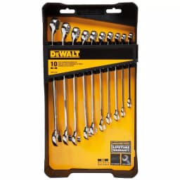 DEWALT 10-Piece Metric Combination Wrench Set thumbnail 1