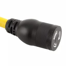 Hilti 15 Amp Twist Lock Adapter, L5-20P to 5-15R, 120V, Yellow thumbnail 3