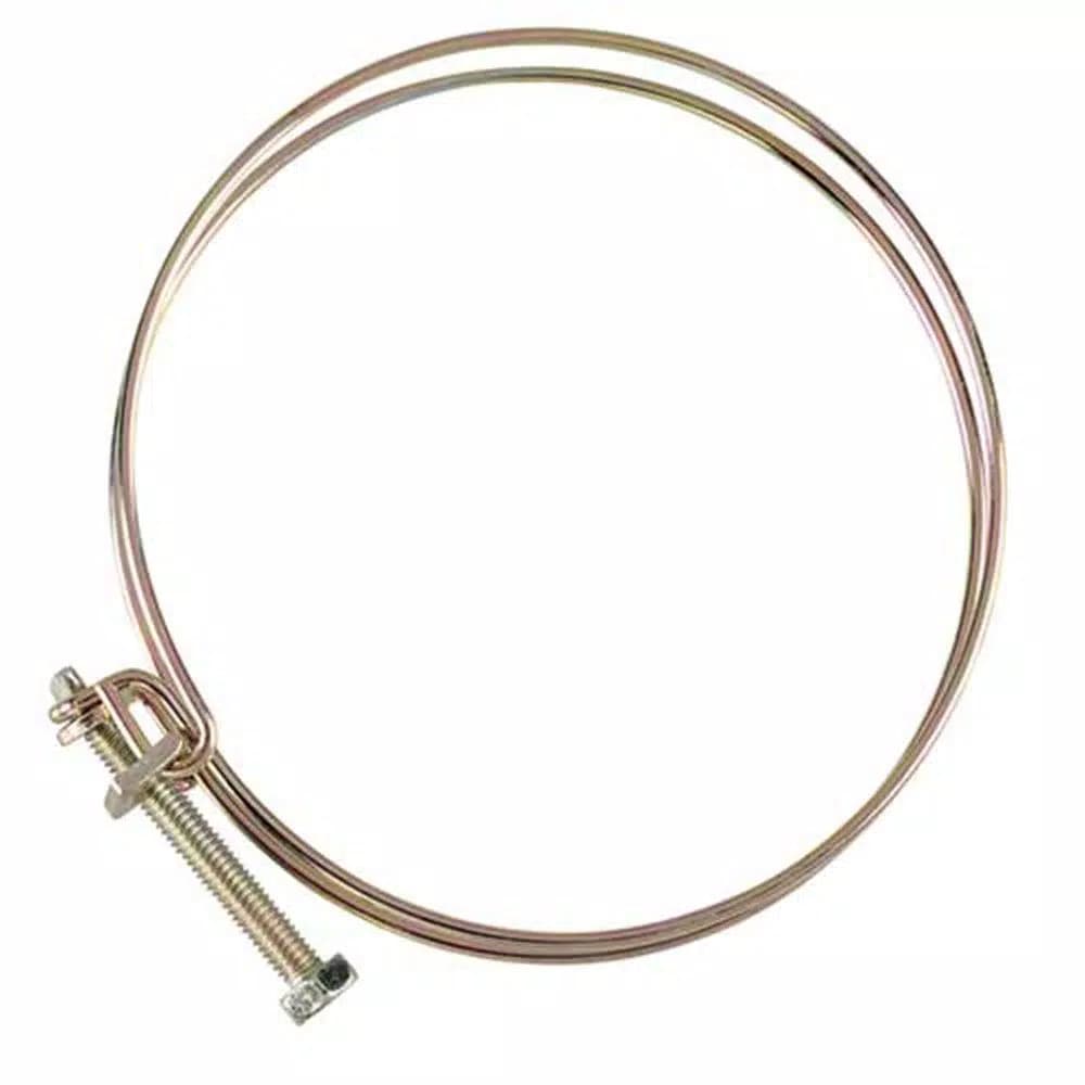 Delta 4 in. Steel Hose Clamp for Dust Collector Accessories