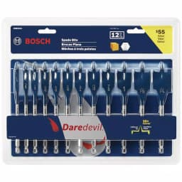 Bosch Daredevil High Carbon Steel Spade Bit Set, 12-Piece thumbnail 3
