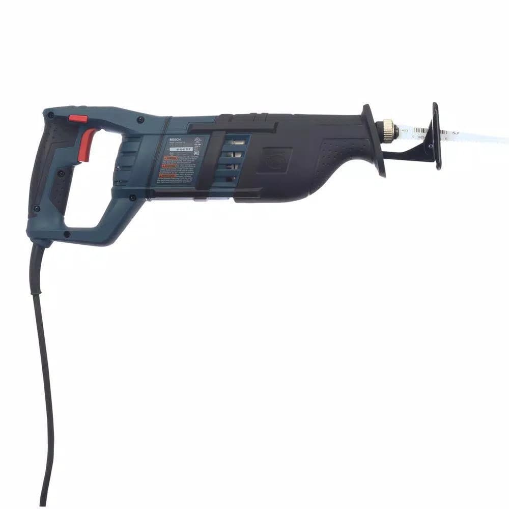 Bosch 12 Amp Corded 1 in. Variable Speed Compact Reciprocating Saw with Carrying Case