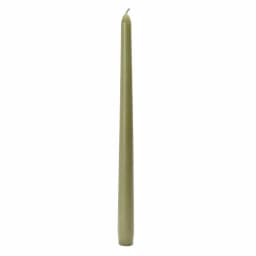 Zest Candle 12-Pack Sage Green Taper Candles, 12 in. Height thumbnail 2