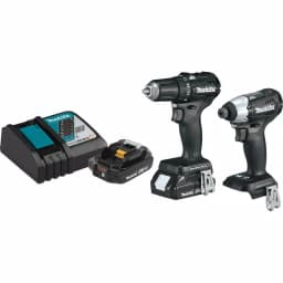 Makita 18V LXT Sub-Compact Brushless Cordless 2-Piece Combo Kit (Driver-Drill & Impact Driver) with 2.0Ah Battery thumbnail 1