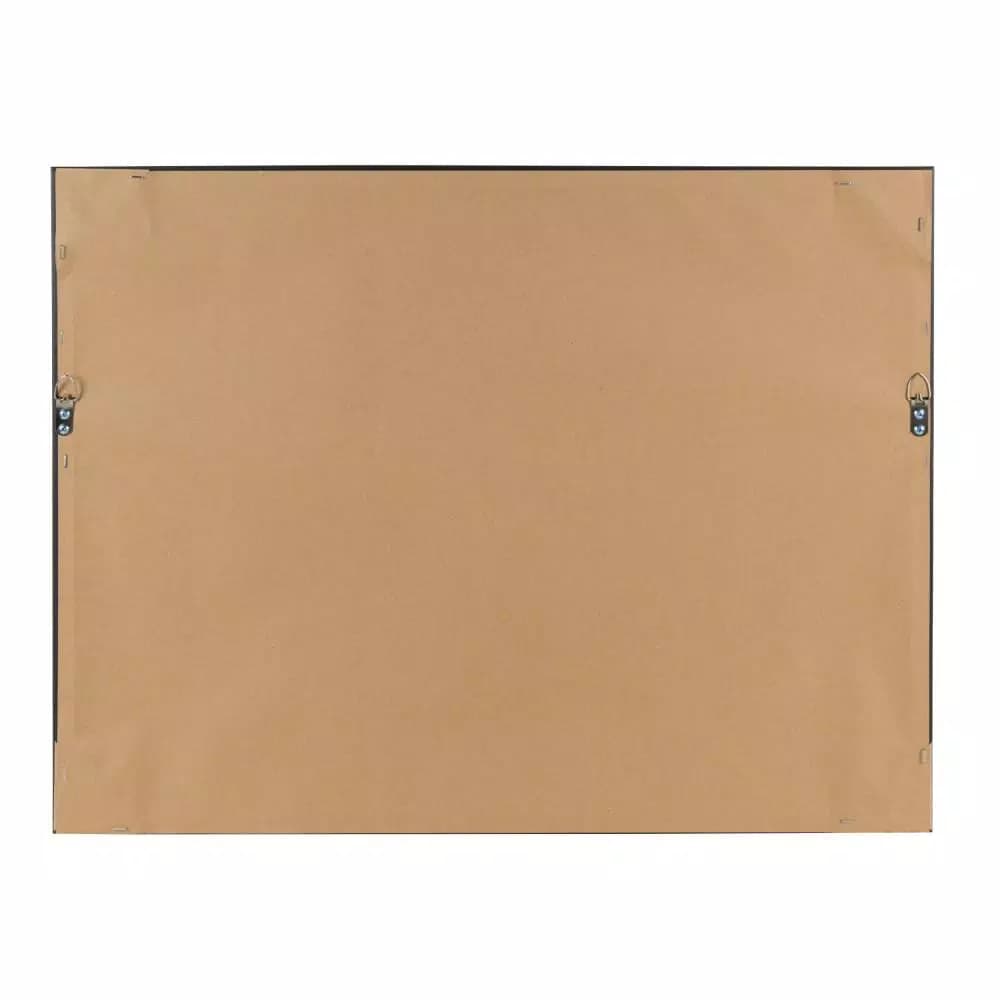 DesignOvation Calter Magnetic Chalkboard Monthly Calendar Memo Board - Modern Framed Wall Organizer