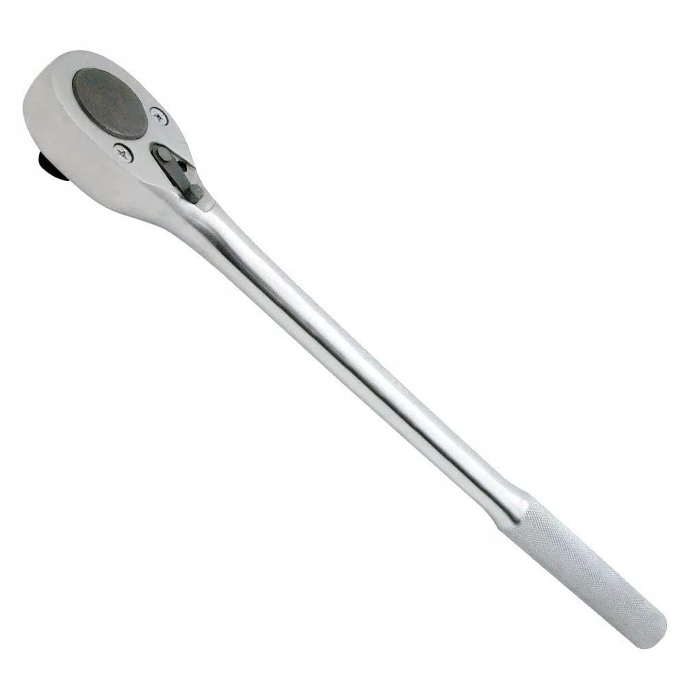URREA 3/4 in. Drive Reversible Chrome Ratchet, 24-Tooth, 20 in. Handle