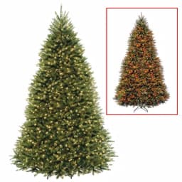 National Tree Company 9 ft. Dunhill Fir Artificial Christmas Tree with 900 Dual Color LED Lights thumbnail 1