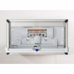 Foundations Horizontal Recessed Baby Changing Station with Stainless Steel Frame thumbnail 5