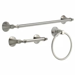 Delta Mandara 3-Piece Bath Hardware Set, SpotShield Brushed Nickel thumbnail 1