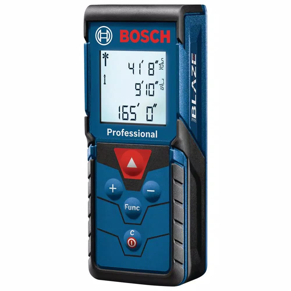 Bosch BLAZE Pro GLM165-40 165 ft. Laser Measure & GLL 2 30 ft. Cross Line Laser Level Combo Kit