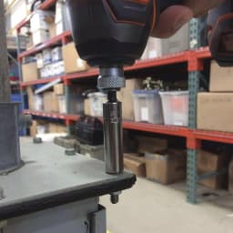 Klein Tools 3-Piece Hollow Shaft Magnetic Nut Driver Set, 1/4 in. Hex Quick Connect, Impact Rated thumbnail 2