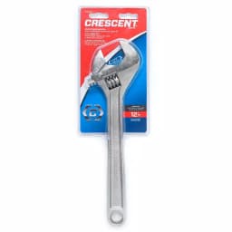 Crescent 12 in. Adjustable Wrench with Hex Jaw Design and Chrome Finish thumbnail 5