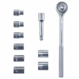 Best Value 3/8 in. Drive Metric Ratchet and Socket Set, 10-Piece thumbnail 1