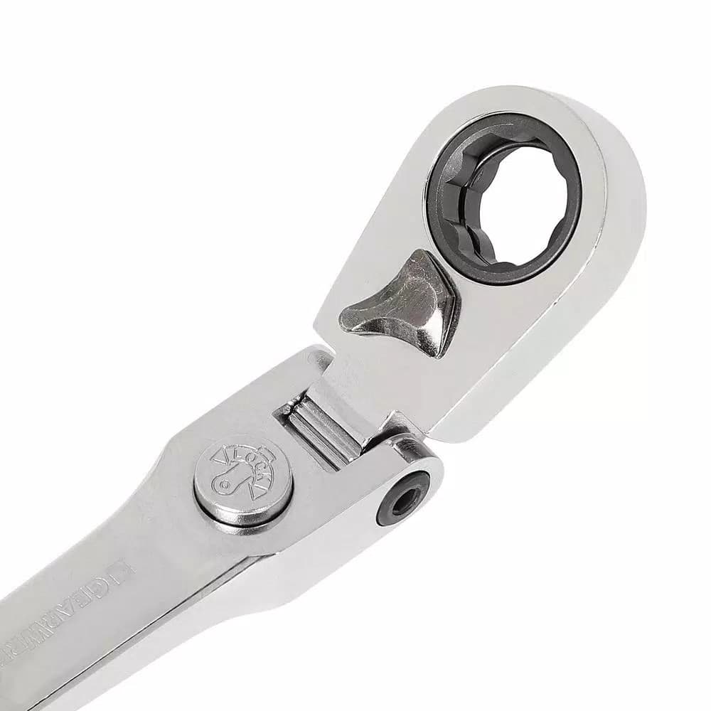 GearWrench 1/4 in. Drive Pass Through Ratchet with XL Locking Flex-Head