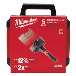Milwaukee SwitchBlade Plumber's Selfeed Bit Set, 5-Piece thumbnail 4