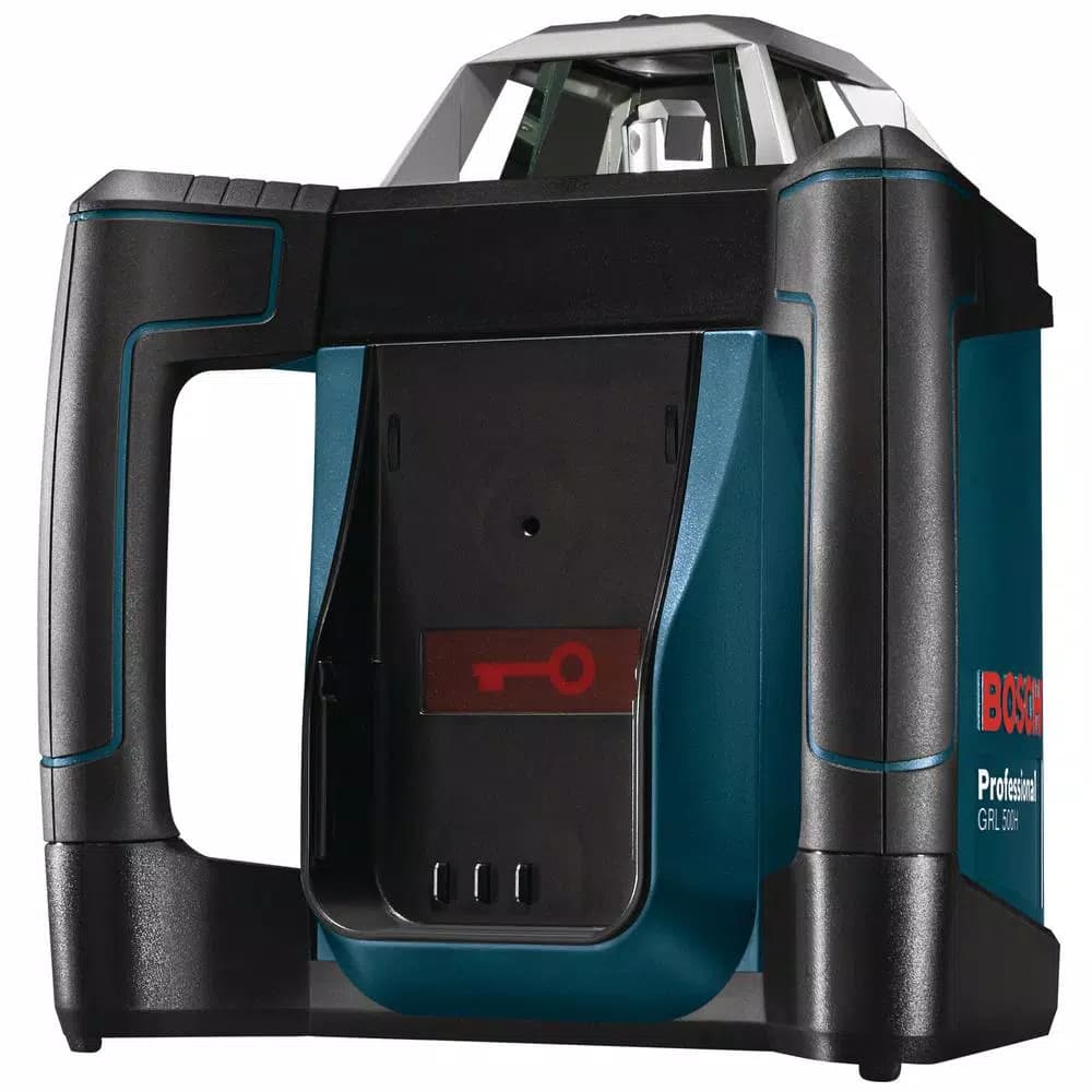 Bosch GRL 500 HCK Self-Leveling Rotary Laser Level Kit, 1650 ft. Range