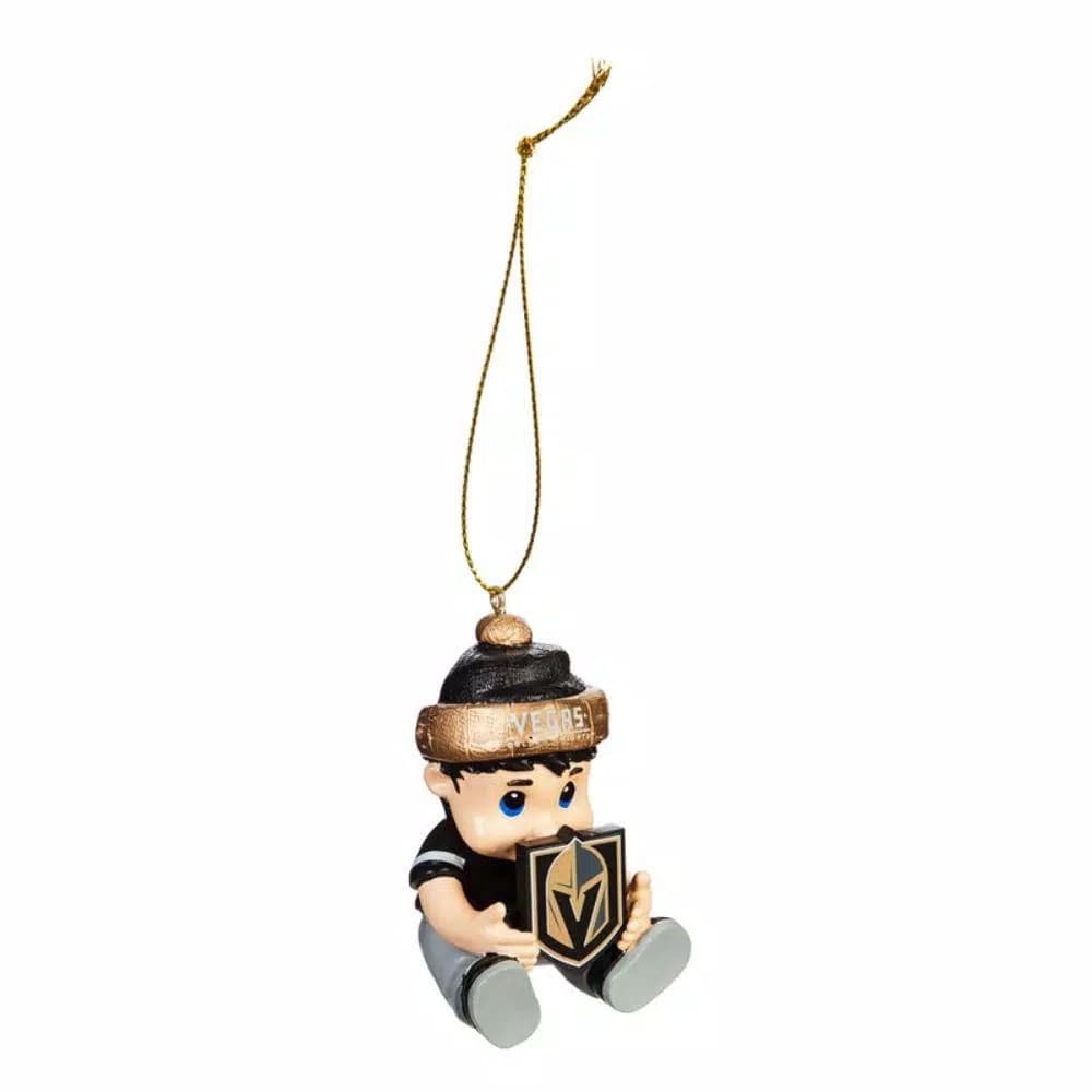 Team Sports America Las Vegas Golden Knights NHL New Lil Fan Christmas Ornament