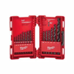 Milwaukee Thunderbolt 21-Piece Black Oxide Twist Drill Bit Set thumbnail 1
