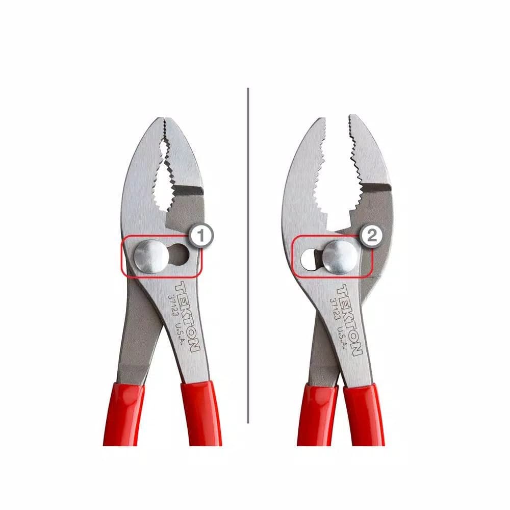 TEKTON 6-Piece Professional Plier Set with High-Leverage Cutting and Versatile Jaws