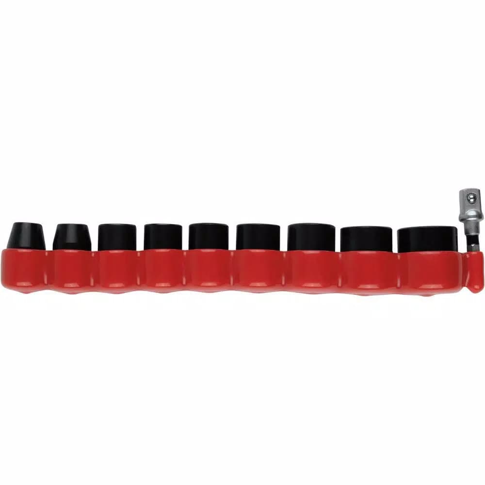 Makita ImpactXPS 3/8 in. Drive 6-Point Metric Impact Socket Set with Adapter (10-Piece)