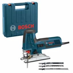 Bosch JS572EBK 7.2 Amp Corded Variable Speed Barrel-Grip Jigsaw Kit with Case and Assorted Blades thumbnail 1