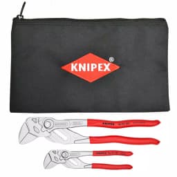 KNIPEX 2-Piece Cobra Water Pump and Pliers Wrench Set with Carry Pouch thumbnail 1